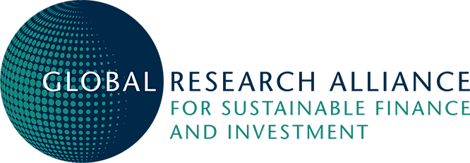 Global Research Alliance for Sustainable Finance and Investment logo.