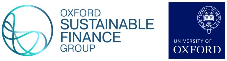 Oxford Sustainable Finance Group logo.