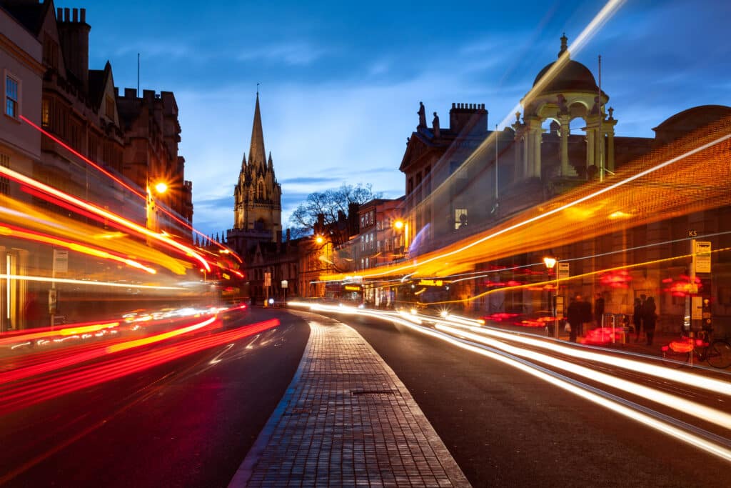 University Church of St Mary the Virgin, High Street, Oxford, England.