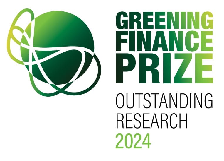 Greening Finance for Outstanding Research 2024.